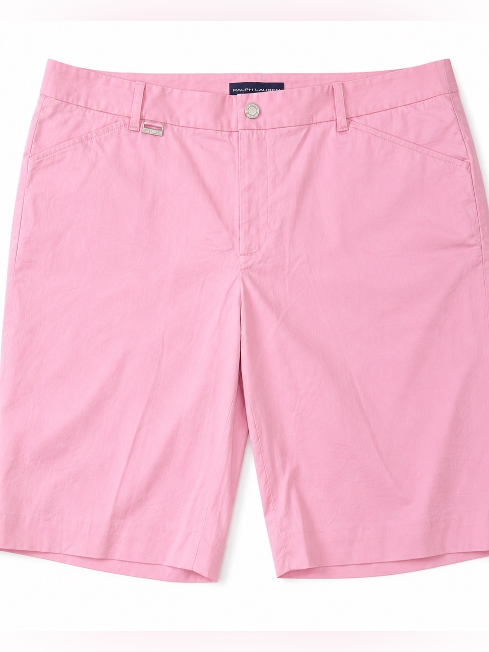 Ralph Lauren Golf Pink Chino Bermuda Shorts Women’s 14 Preppy Country Club New